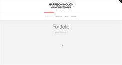 Desktop Screenshot of harrisonhough.com